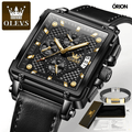 Relógio de Luxo OLEVS (Edição limitada) + Pulseira de Brinde