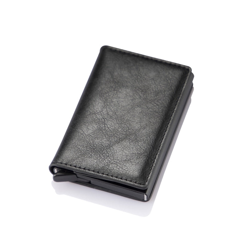 Carteira Antifurto RFID Slim - Smart Wallet em Couro