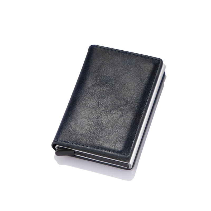 Carteira Antifurto RFID Slim - Smart Wallet em Couro