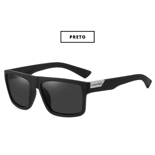 Óculos de Sol Masculino com Lente Polarizada Proteção UV400 - Quisviker